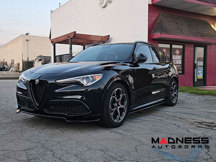 Alfa Romeo Stelvio Lowering Springs By MADNESS Sport Plus For Alfa Romeo